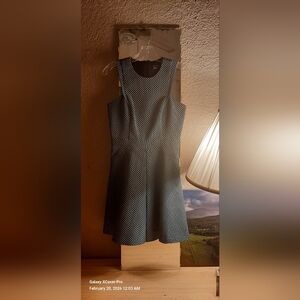 Armani Exchange Fit & Flare Dress